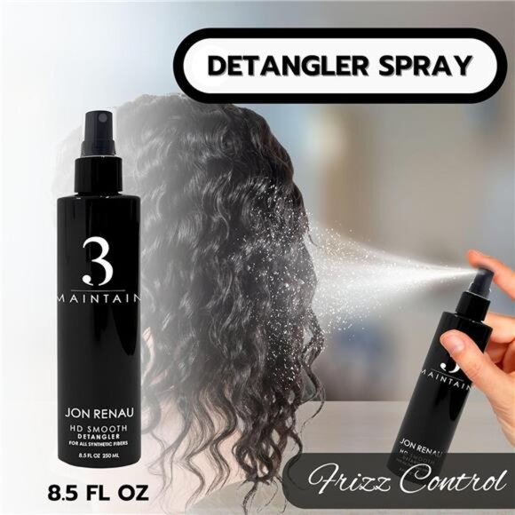 Synthetic Hair Treatment Kit - 4pc Kit - Synthetic Wigs Care Products - Picture 5 of 8